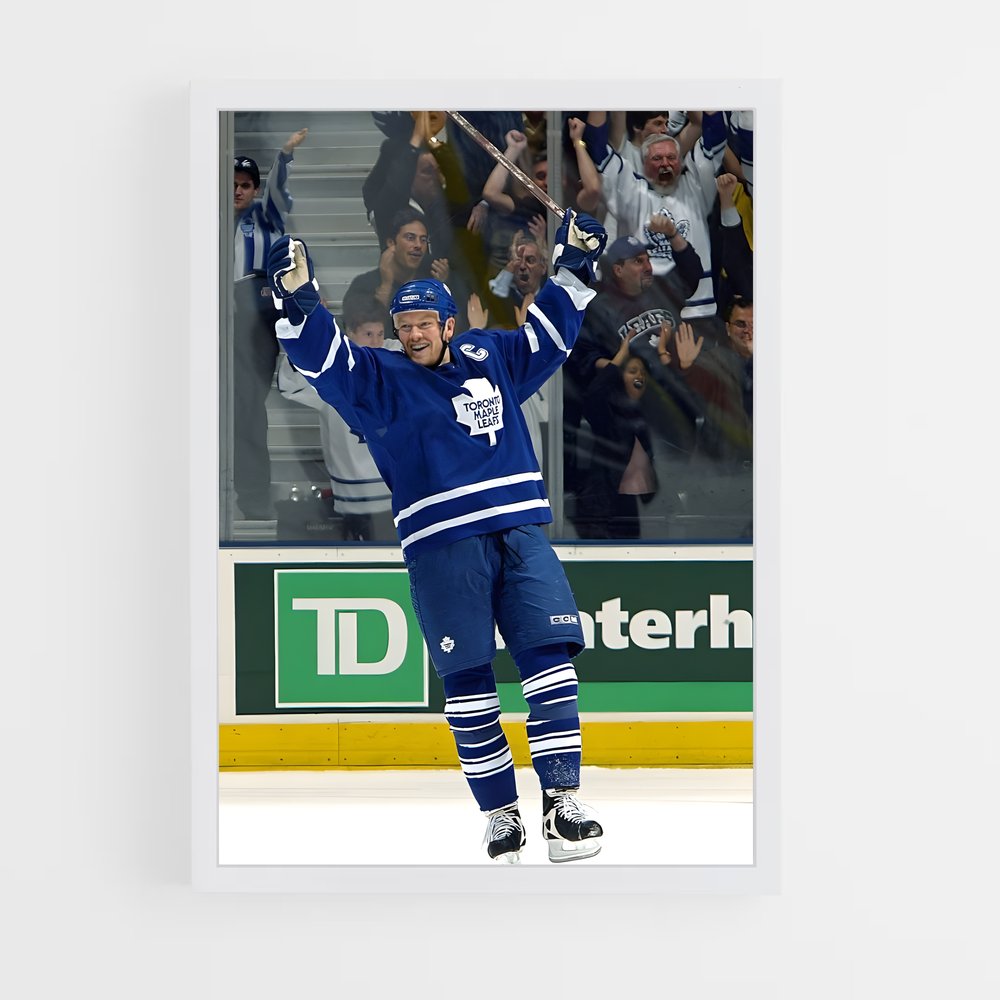 Poster Mats sundin – affiche Hockey sur glace (vue 3)